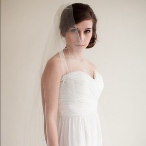 Brand New Melinda Rose Chapel Length Bridal Veil